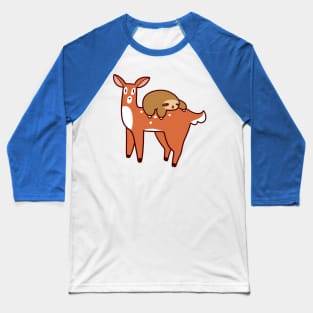 Sloth and Fawn Baseball T-Shirt